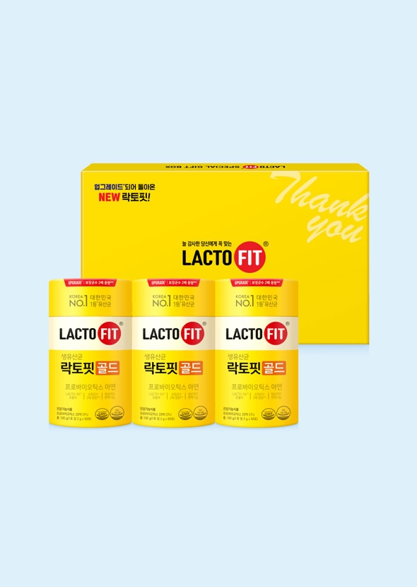 종근당건강 락토핏 골드 50포, 3개