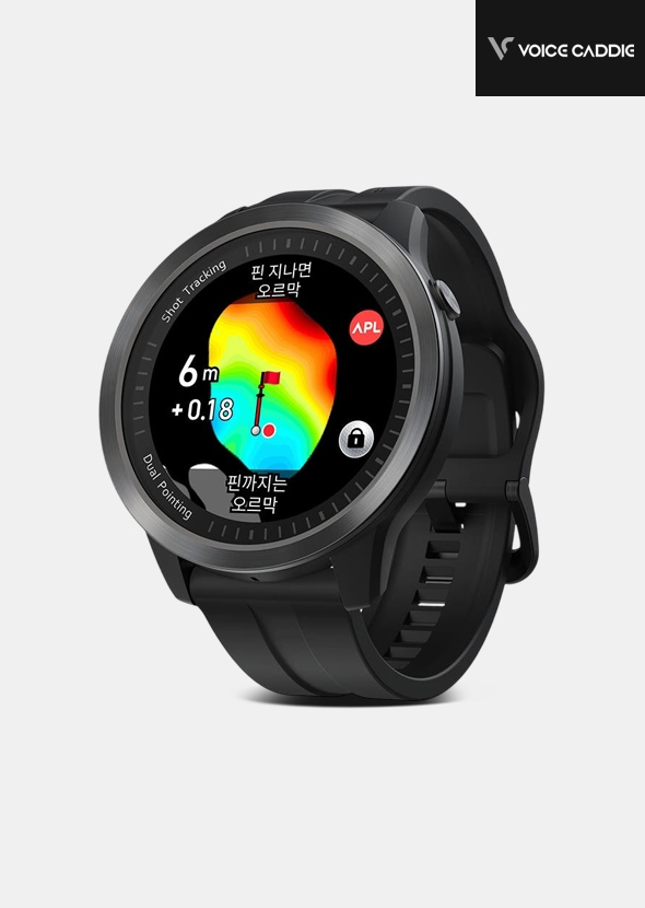 보이스캐디 T12 PRO 시계형 거리측정기[남여공용][블랙]