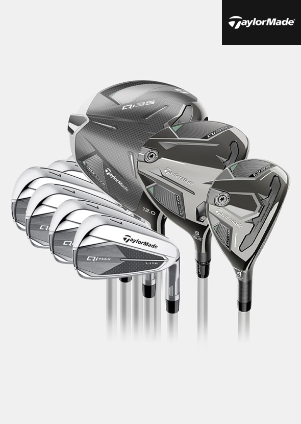 테일러메이드 Qi35 MAX LITE 풀세트[여성용][10pc/7i/6번~SW]