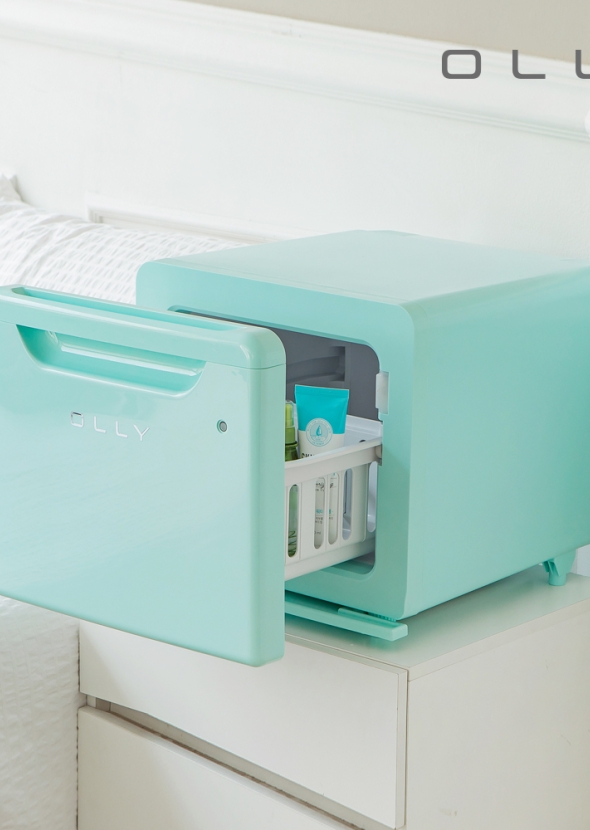 [올리] 무소음 소형 냉장고 24리터 OLR02